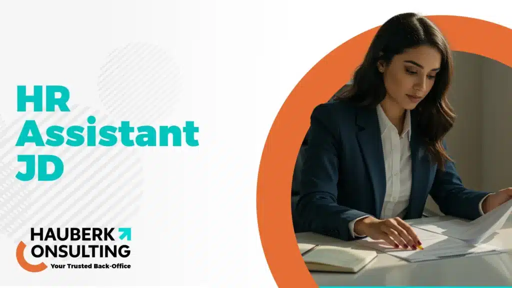 HR Assistant JD