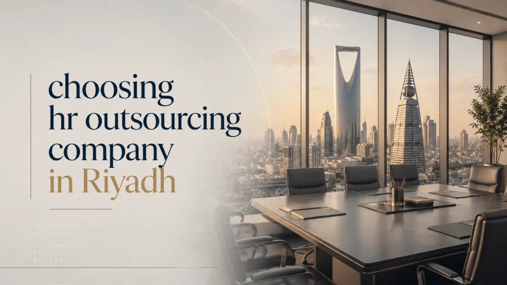 choosing hr outsourcing company in Riyadh